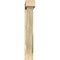 Ekena Millwork Traditional Block Rough Sawn Bracket w/ Offset Brace, Douglas Fir, 6"W x 32"D x 40"H BKT0604X32X40TRA05RDF - alternate 3